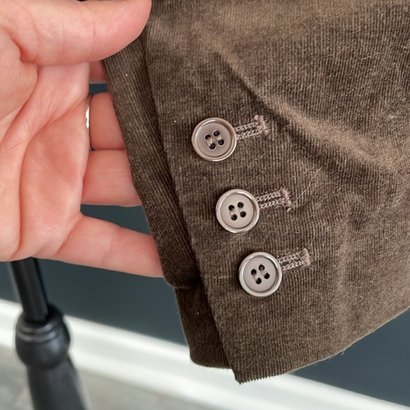 Ann Taylor Loft Stretch brown jacket size 6 - Picture 6 of 8